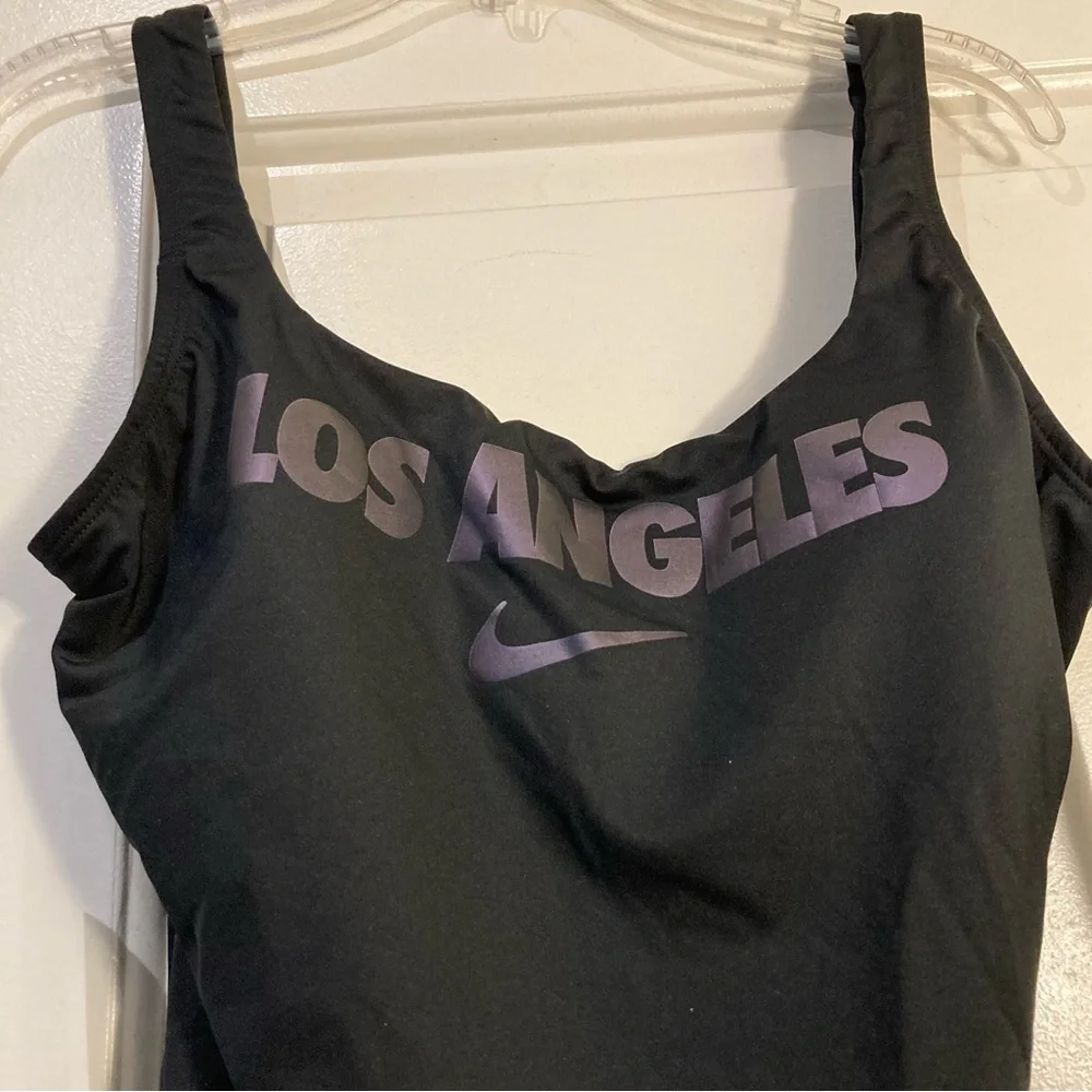 Nike City Series U-back One-piece Sporty Athletic Swimsuit - Los Angeles NWT